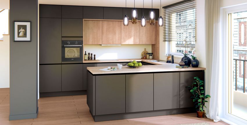 Keuken in U-vorm