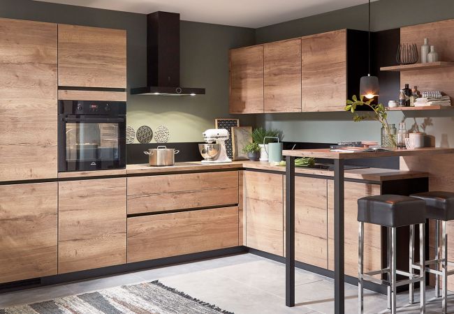 Keuken met eetbar